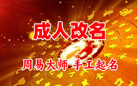 滁州市成人改名-找大师一对一改名先分析后改名